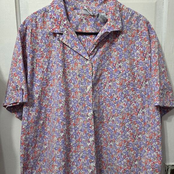 Vintage woman's button down shirt by Bobbie Brooks. Woman's size 2 XL/3 XL - Picture 1 of 8
